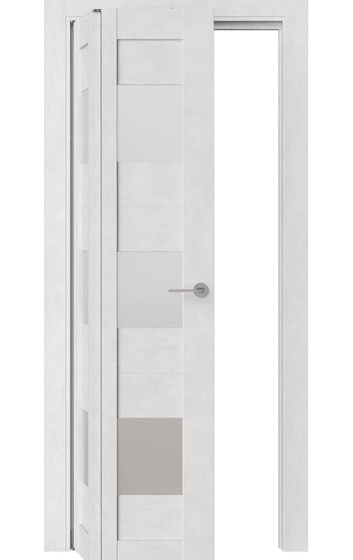 Межкомнатная дверь RE8 со Складной Системой COMPACK