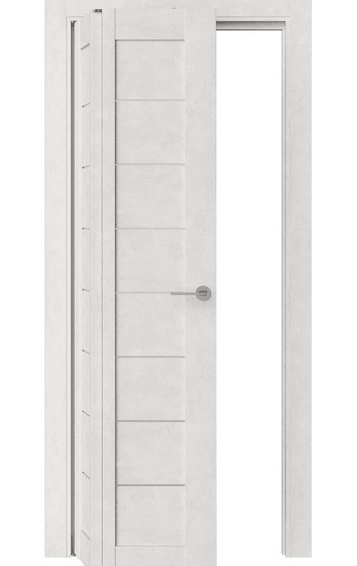 Межкомнатная дверь RE48 со Складной Системой COMPACK