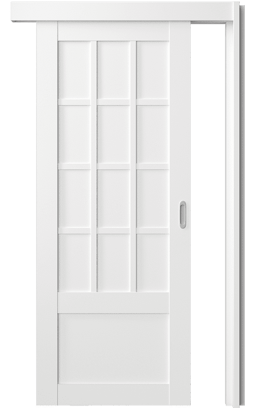 Межкомнатная дверь ZE 28 с Раздвижной Системой SHIFT