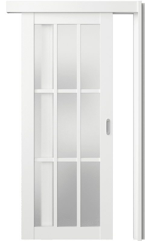 Межкомнатная дверь ZE 19 с Раздвижной Системой SHIFT
